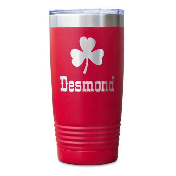 St. Patrick's Day Red Polar Camel Tumbler - 20oz - Single Sided - Approval