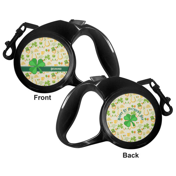 St. Patrick's Day Retractable Dog Leash - Medium Large - Apvl