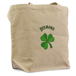 St. Patrick's Day Reusable Cotton Grocery Bag - Single (Personalized)