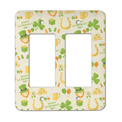 St. Patrick's Day Rocker Style Light Switch Cover - Two Switch