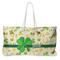 St. Patrick's Day Large Tote Bag with Rope Handles (Personalized)