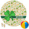 St. Patrick's Day Round Beach Towel (Personalized)