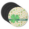 St. Patrick's Day Round Coaster Rubber Back - Main