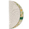 St. Patrick's Day Round Linen Placemats - HALF FOLDED (single sided)