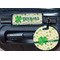St. Patrick's Day Round Luggage Tag & Handle Wrap - In Context