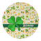 St. Patrick's Day Round Paper Coaster - Approval