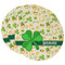 St. Patrick's Day Round Paper Coaster - Main