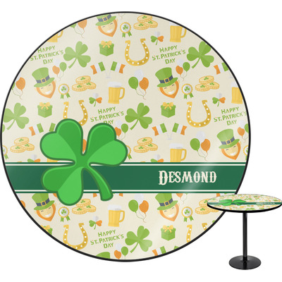 St. Patrick's Day Round Table - 30" (Personalized)