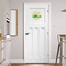 St. Patrick's Day Round Wall Decal on Door