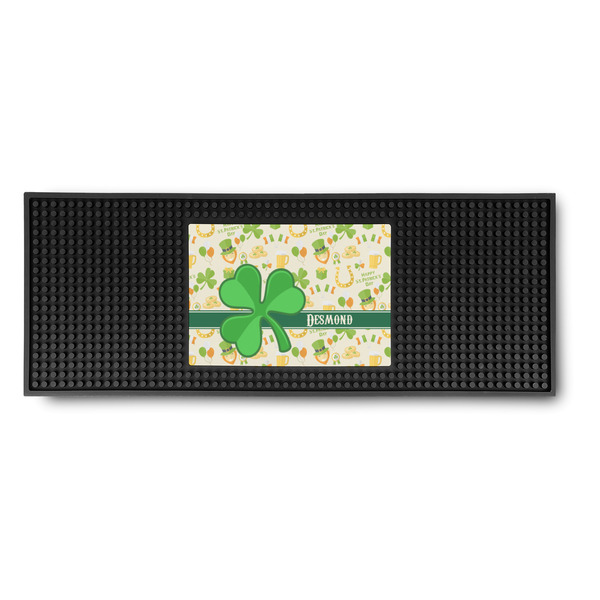 Custom St. Patrick's Day Rubber Bar Mat (Personalized)