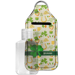 St. Patrick's Day Hand Sanitizer & Keychain Holder - Large (Personalized)