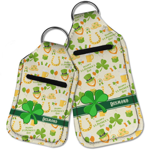St. Patrick's Day Sanitizer Holder Keychain - Parent Main