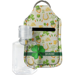St. Patrick's Day Hand Sanitizer & Keychain Holder - Small (Personalized)
