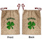 St. Patrick's Day Santa Sack - Front & Back (Personalized)