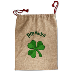 St. Patrick's Day Santa Sack - Front (Personalized)