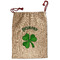 St. Patrick's Day Santa Bag - Front