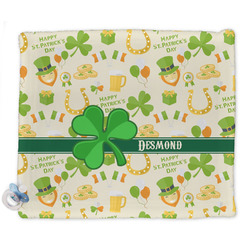 St. Patrick's Day Security Blanket - Single Sided (Personalized)