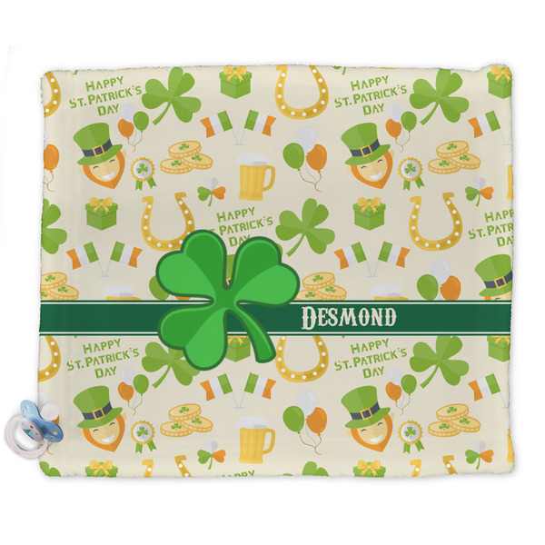 Custom St. Patrick's Day Security Blanket - Single Sided (Personalized)