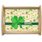 St. Patrick's Day Natural Wooden Tray - Large (Personalized)