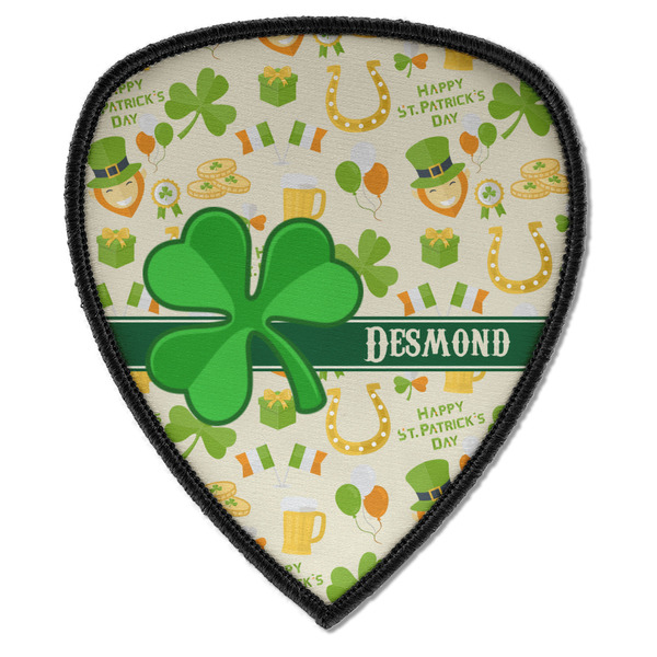 Custom St. Patrick's Day Iron on Shield Patch A w/ Name or Text