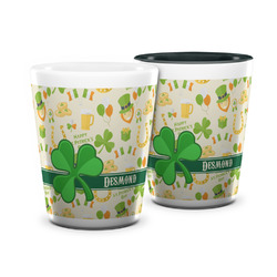 St. Patrick's Day Ceramic Shot Glass - 1.5 oz (Personalized)