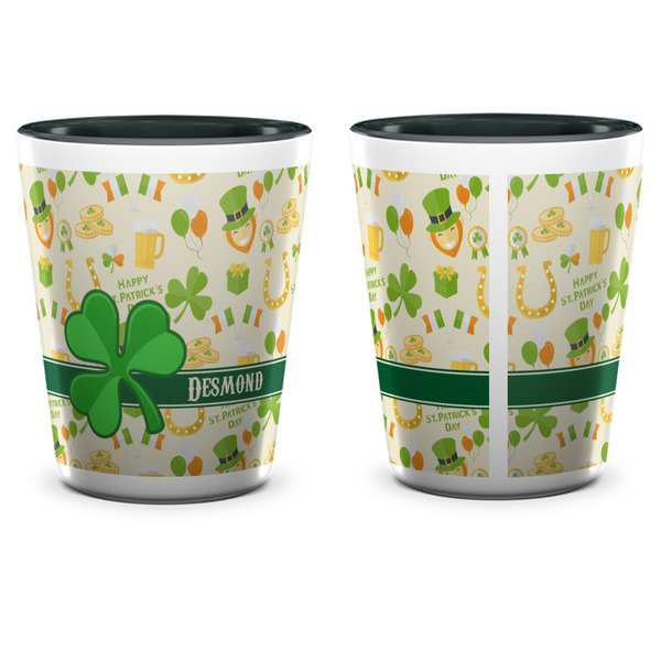 St. Patrick's Day Shot Glass - Two Tone - APPROVAL