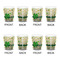 St. Patrick's Day Shot Glass - White - Set of 4 - APPROVAL