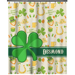 St. Patrick's Day Extra Long Shower Curtain - 70"x84" (Personalized)