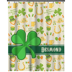 St. Patrick's Day Extra Long Shower Curtain - 70"x84" (Personalized)