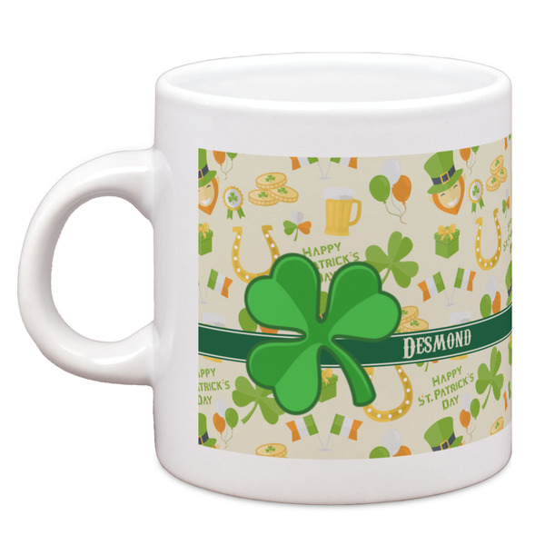 St. Patrick's Day Single Shot Espresso Cup - Single Front
