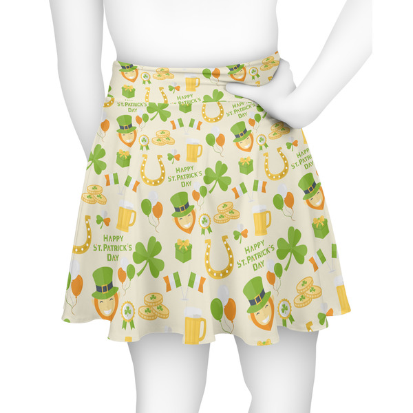 St. Patrick's Day Skater Skirt - Back