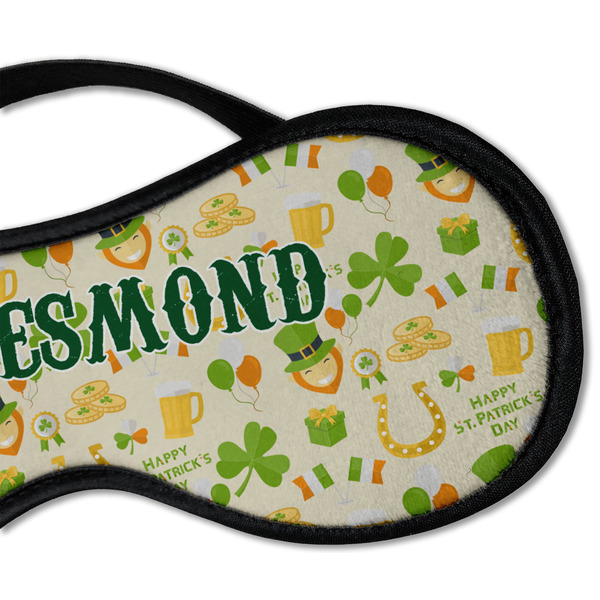 St. Patrick's Day Sleeping Eye Mask - DETAIL Large