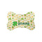 St. Patrick's Day Bone Shaped Dog Food Mat (Small) (Personalized)