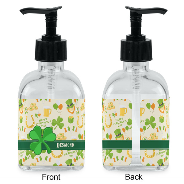 St. Patrick's Day Glass Soap/Lotion Dispenser - Approval