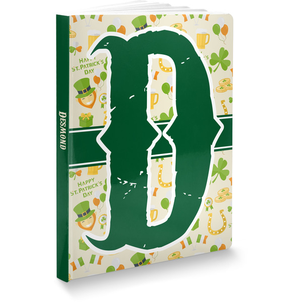 Custom St. Patrick's Day Softbound Notebook - 5.75" x 8" (Personalized)