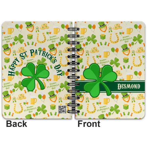 St. Patrick's Day Spiral Journal 5 x 7 - Apvl