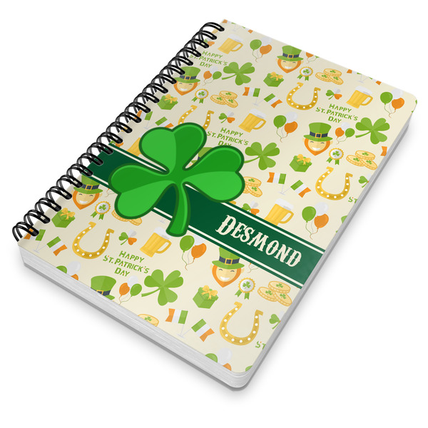 St. Patrick's Day Spiral Journal 7 x 10 - Main