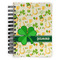 St. Patrick's Day Spiral Journal Small - Front View