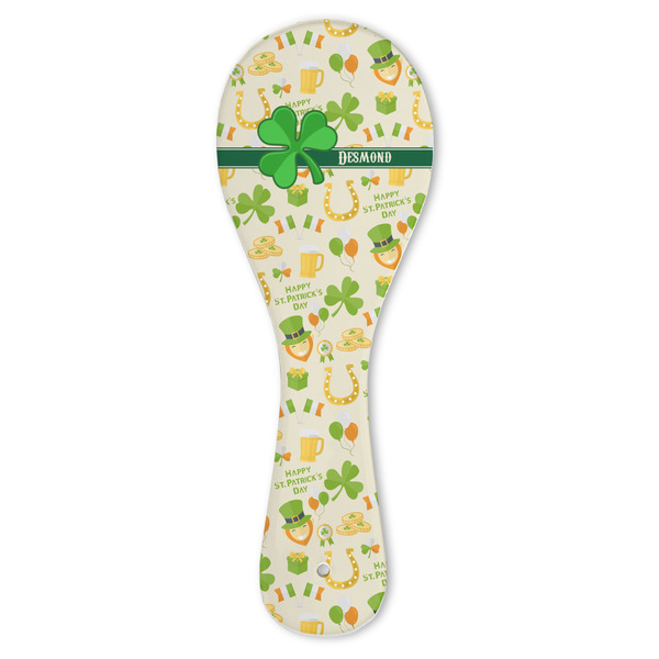 Custom St. Patrick's Day Ceramic Spoon Rest (Personalized)