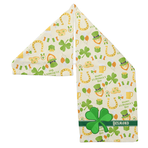 St. Patrick's Day Sports Towel Folded - Both Sides Showing