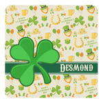 St. Patrick's Day Square Decal - Small (Personalized)