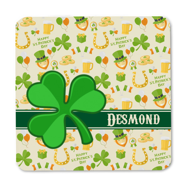 St. Patrick's Day Square Fridge Magnet - FRONT