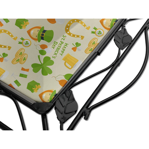 St. Patrick's Day Square Trivet - Detail