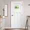 St. Patrick's Day Square Wall Decal on Door