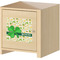 St. Patrick's Day Square Wall Decal on Wooden Cabinet