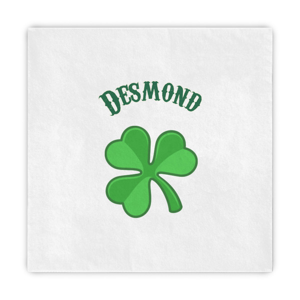 Custom St. Patrick's Day Standard Decorative Napkins (Personalized)