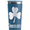 St. Patrick's Day Steel Blue RTIC Everyday Tumbler - 28 oz. - Close Up