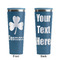St. Patrick's Day Steel Blue RTIC Everyday Tumbler - 28 oz. - Front and Back