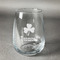 St. Patrick's Day Stemless Wine Glass - Front/Approval