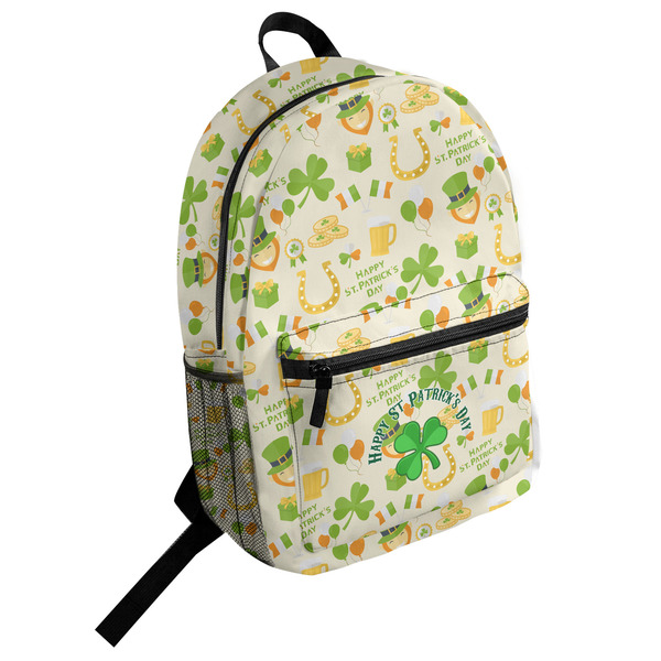 Custom St. Patrick's Day Student Backpack (Personalized)